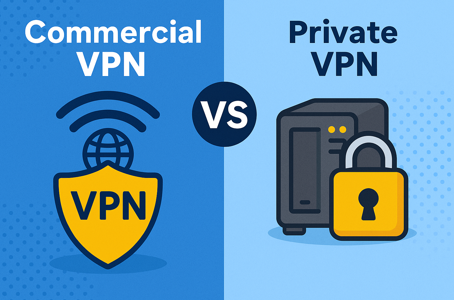 Differenza tra VPN commerciali e VPN private - Web-IT Lugano - Servizi informatici