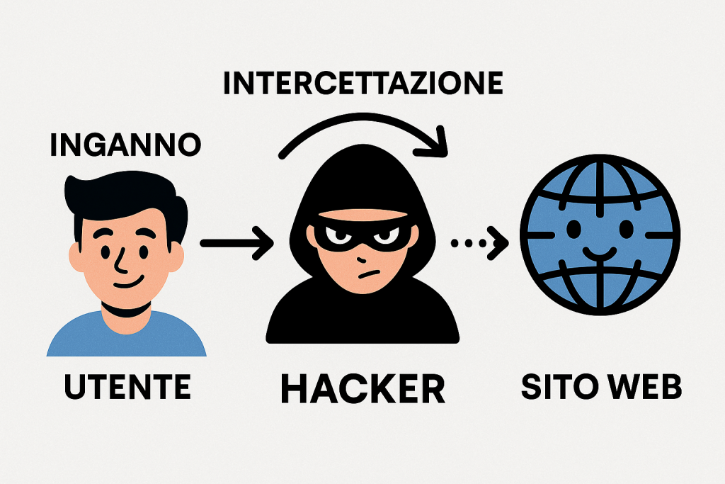 Attacchi Man-in-the-Middle: cosa sono e come evitarli . Web-IT Lugano