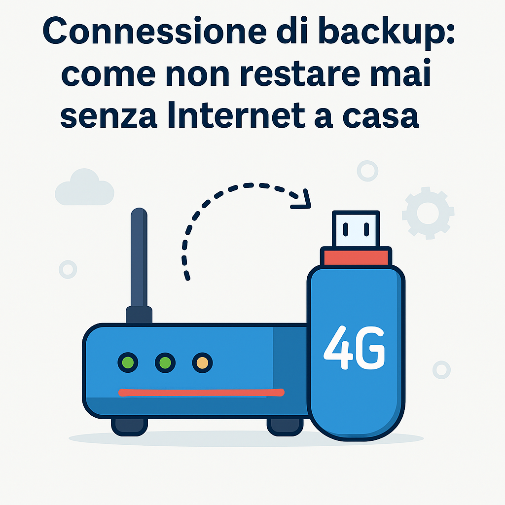 Sistemi di backup connessione Internet domestica - Web-IT Lugano