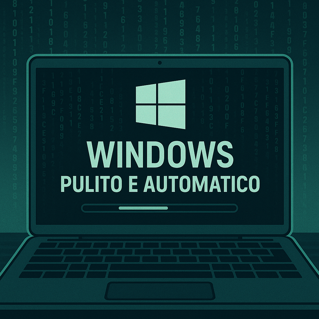 Scopri come creare una versione di Windows automatica, leggera e senza app inutili. Web-IT Lugano